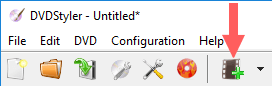 add file button in dvdstyler