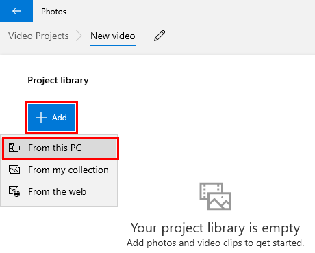 simple windows 10 video editor