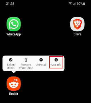 App info