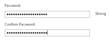 Ashampoo Burning Studio password fields