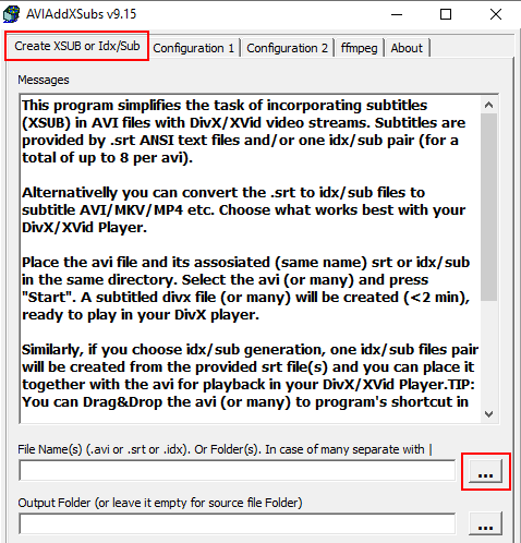 AVIAddXSubs browse button