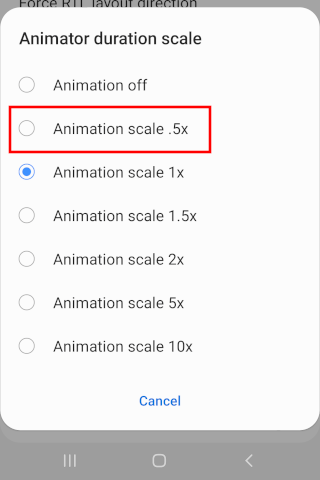 Change Animator duration scale
