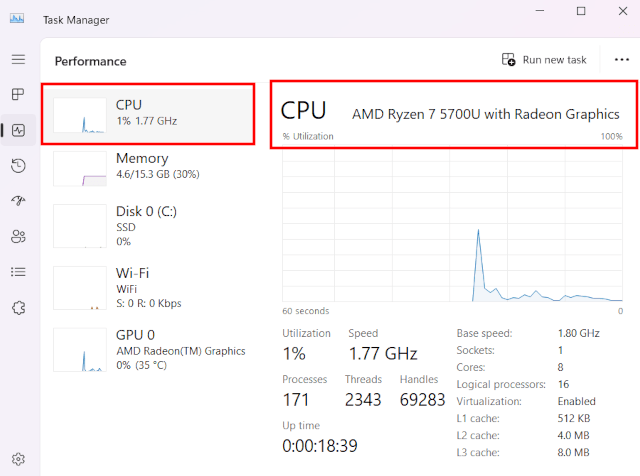 Check what processor you have in your PC using Task Manager