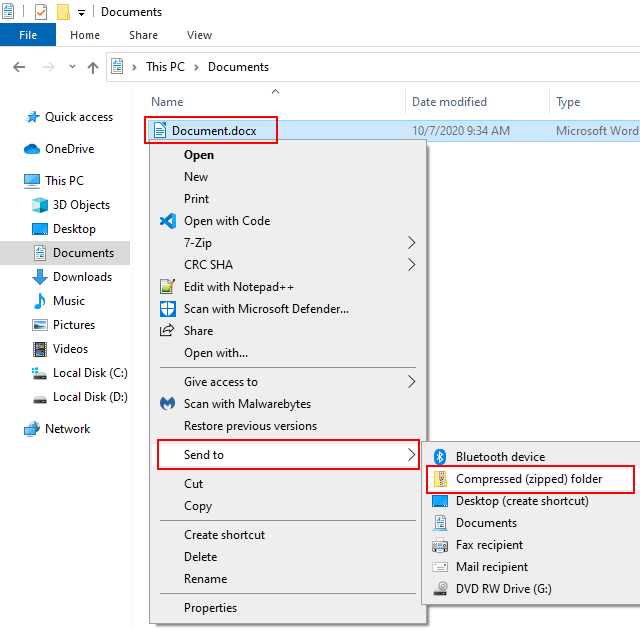 How To Compress Files Or Folders Into A Zip File On Windows 10 5 Easy