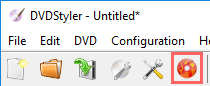 create and burn dvd using dvdstyler