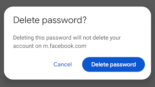 Delete a saved password in Google Chrome on Android