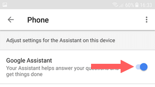 disable google assistant