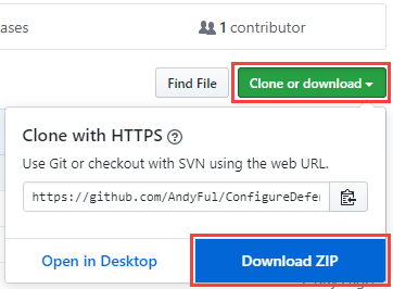 Download ConfigureDefender