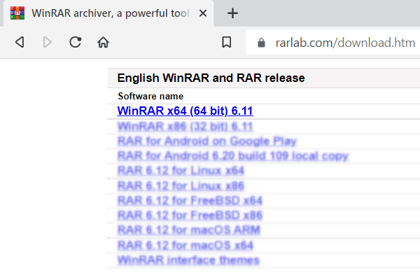 Télécharger WinRAR