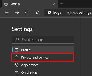 Edge privacy and services