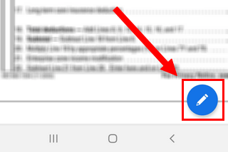 Bouton Modifier le PDF dans Adobe Acrobat Reader sur Android