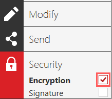 enable encryption in pdf creator