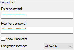 encrypt files and folders using 7-zip 2