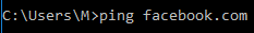 copy ip address of website using windows command prompt