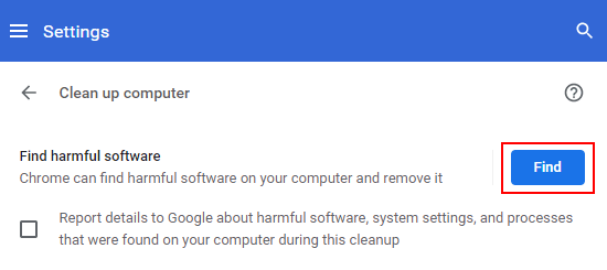 Find suspicious or unwanted programs on your computer using Google Chrome