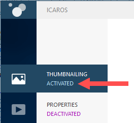icaros thumbnailing