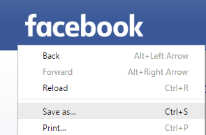 make a website shortcut on desktop