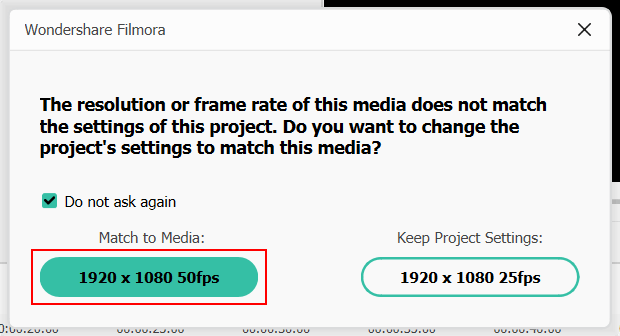 Match to media