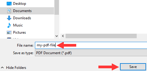 Merge multiple images into one PDF file in Windows 10