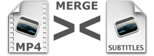 Merge SRT Subtitles with Mp4 Video