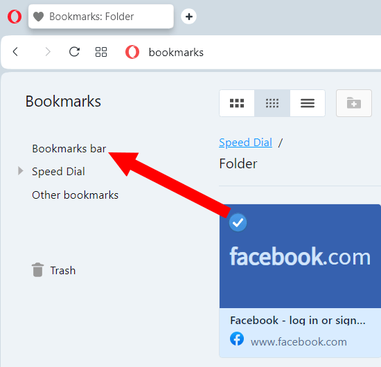 Move bookmarks from Speed Dial to bookmarks bar in Opera