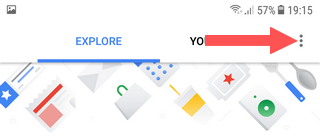 open google assistant settings