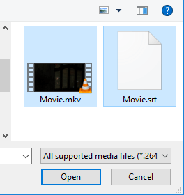 Open MKV File and Subtitle File in MKVToolNix