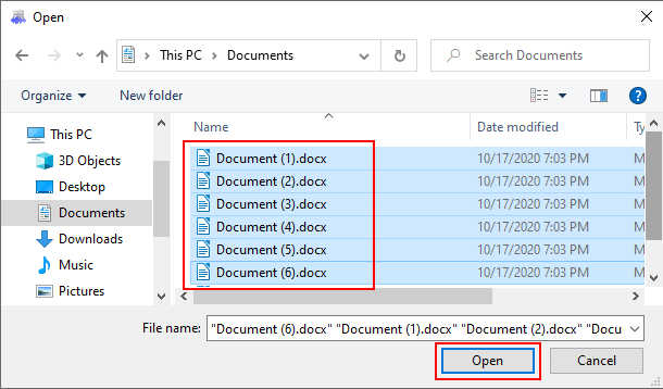 Open secret files in DeepSound