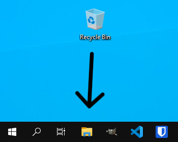 Pin Recycle Bin to File Explorer in Windows 10