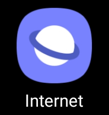 Samsung Internet web browser