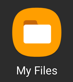 Samsung My Files app