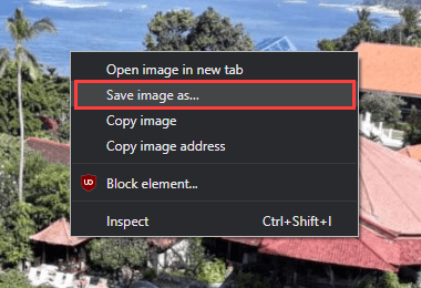 Save WhatsApp profile picture to computer