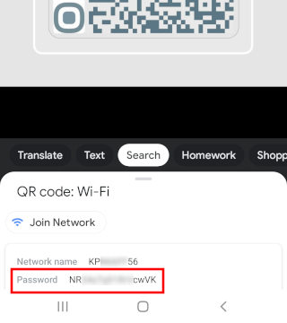 See Wi-Fi network password on Android