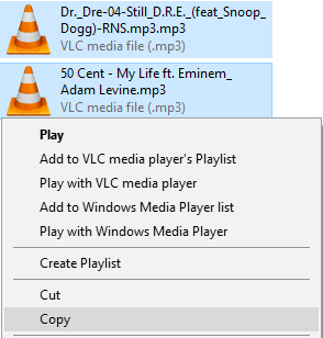 Select and Copy Mp3 Songs