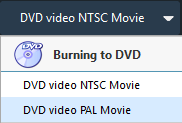 select dvd format in any video converter
