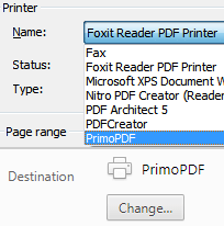 select primopdf