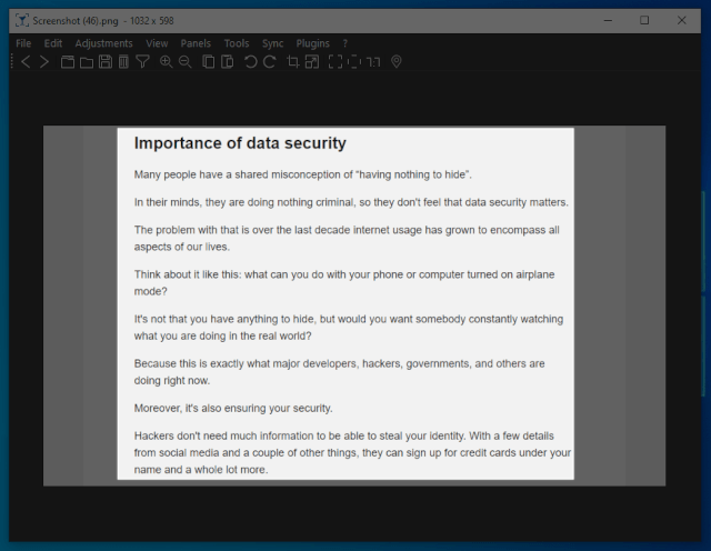 can i copy text from image in laptop