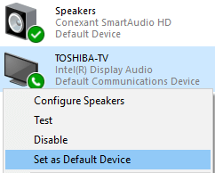 Connected Pc With Hdmi Cable To Tv But No Sound 3 Solutions