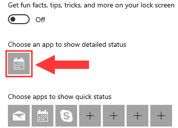 Windows 10 calendar icon
