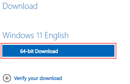 Windows 11 64-bit download