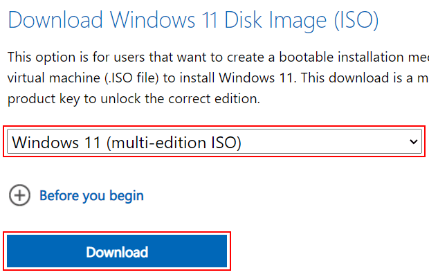 Windows 11 download