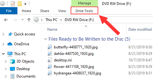 Windows Explorer Drive Tools