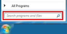 windows search bar
