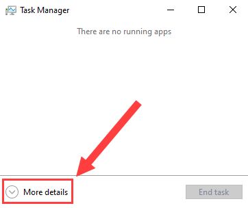 Windows Task Manager More details