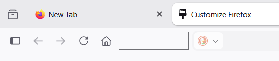Add Home button to Firefox toolbar
