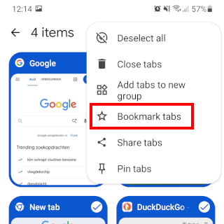 Bookmark all open tabs at once in Chrome, Edge, and Brave