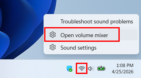 Open volume mixer