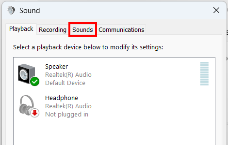 Windows 11 sounds