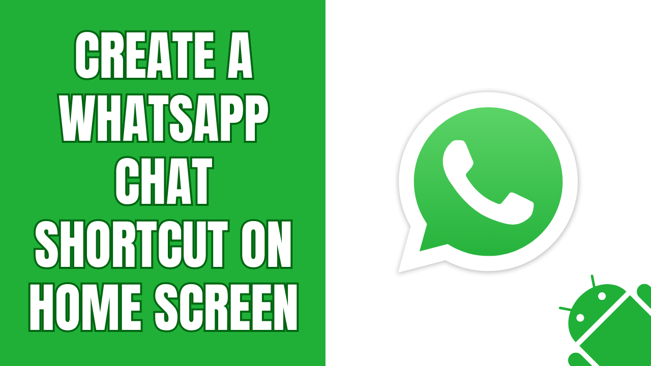 how to create shortcut message in whatsapp