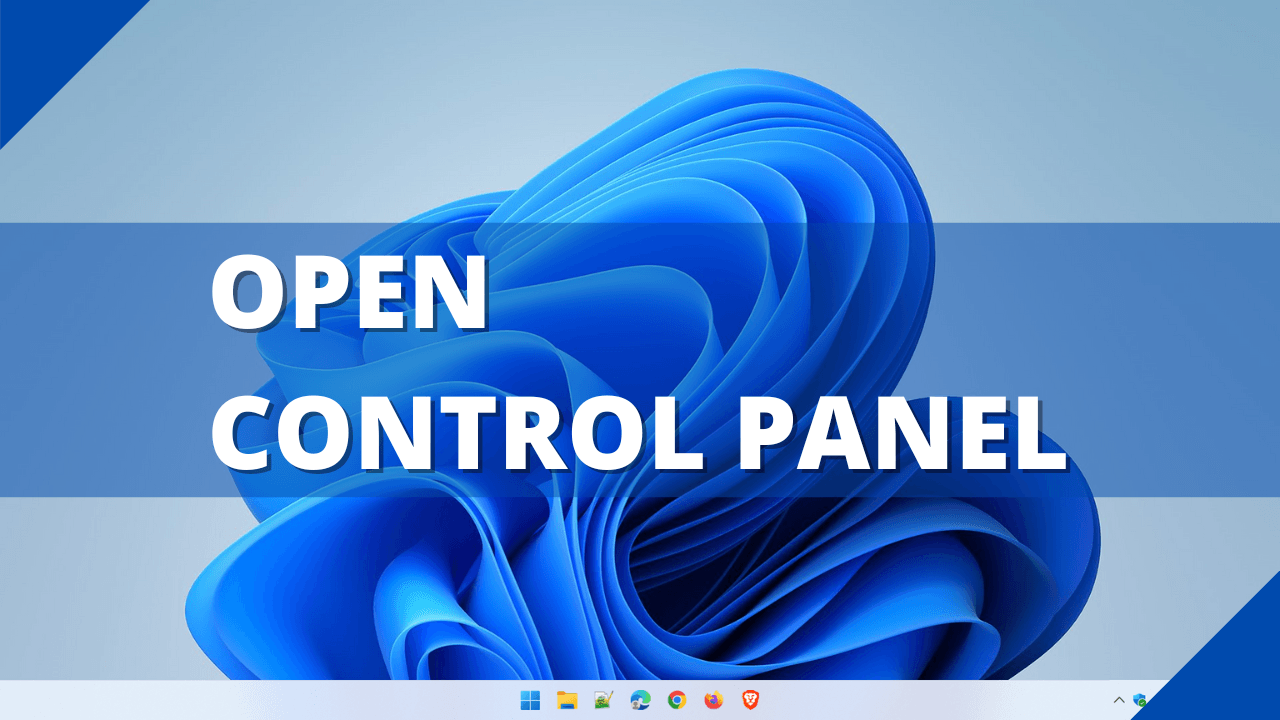 How to open Control Panel on Windows 11 (4 ways)